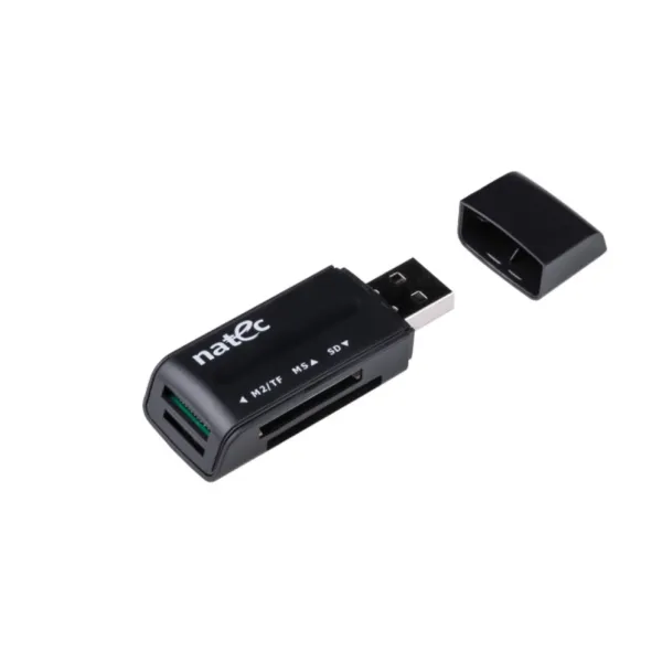 Natec ANT 3 Lector de Tarjetas USB 2.0 Negro