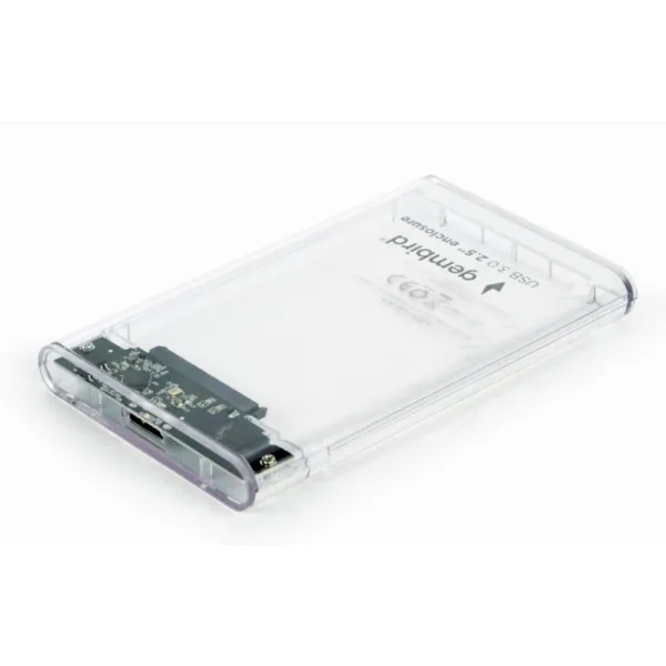 Gembird EE2-U3S9-6 Carcasa Disco Duro 2.5" SATA USB 3.0 Transparente 