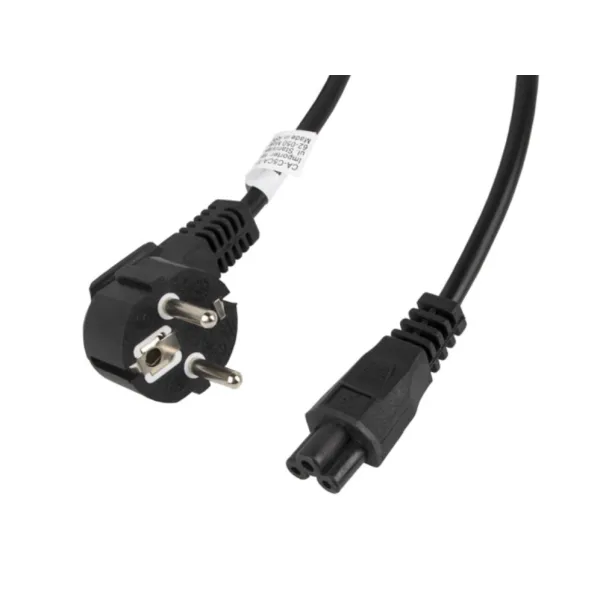 Lanberg CA-C5CA-11CC-003-BK cable de transmisión Negro 3 m C5 acoplador CEE7/7