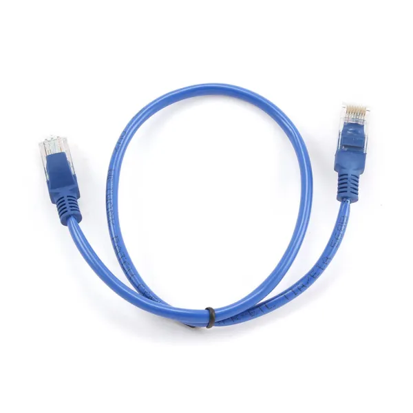 Gembird PP12-0.5M/B cable de red Azul 0,5 m Cat5e