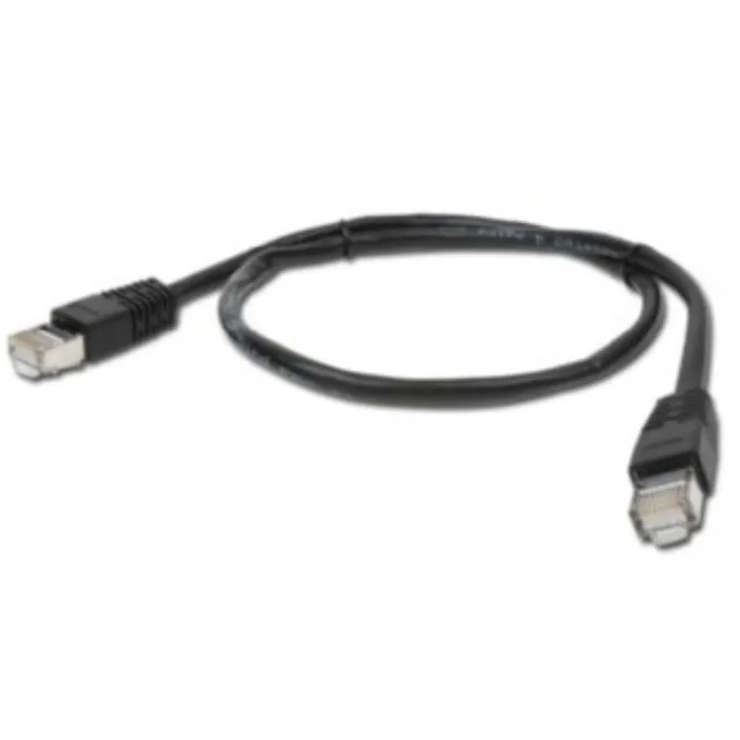 Gembird Patch Cord Cat.6 UTP 0.5m cable de red Negro 0,5 m Cat6