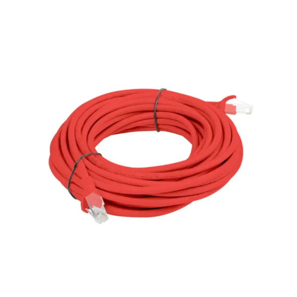 Lanberg Cable de Red RJ45 UTP Cat.6 5m Rojo 