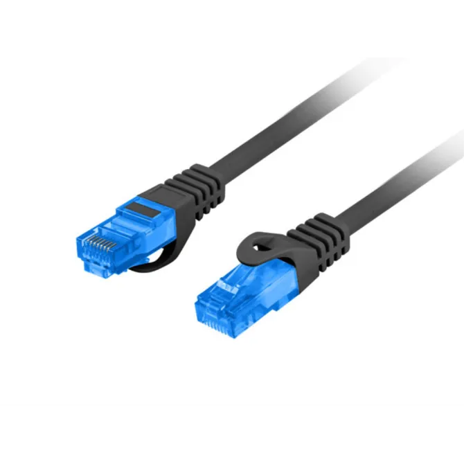 Lanberg PCF6A-10CC-0300-BK cable de red Negro 3 m Cat6a S/FTP