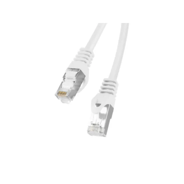 Lanberg Cable de Red RJ45 Cat.6 FTP 50cm Blanco