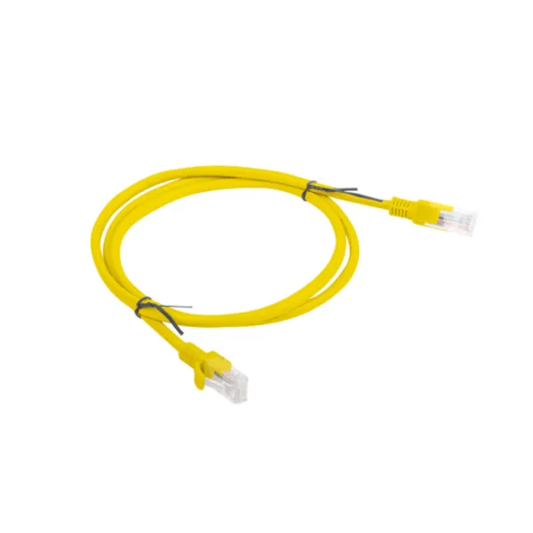 Lanberg Cable de Red RJ45 UTP Cat.6 1m Amarillo