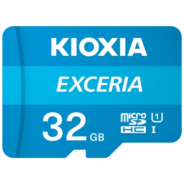 Kioxia Exceria MicroSDHC 32GB UHS-I U1 Clase 10 + Adaptador SD