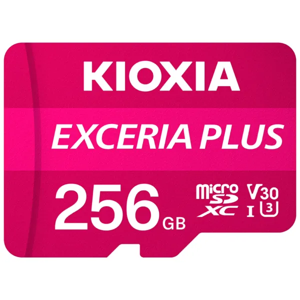 Kioxia Exceria Plus MicroSDXC 256GB UHS-I U3 V30 A1 Clase 10