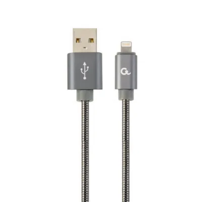Cablexpert CC-USB2S-AMLM-2M-BG cable de conector Lightning Gris Cablexpert CC-USB2S-AMLM-2M-BG cable de conector Lightning Gris