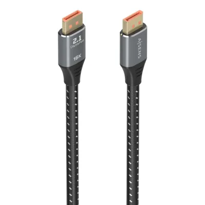 Cable DisplayPort 2.1 16K Aisens A158-0901/ DisplayPort Macho -