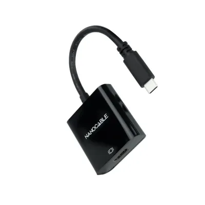 Nanocable Adaptador USB-C a HDMI Macho/Hembra 15cm