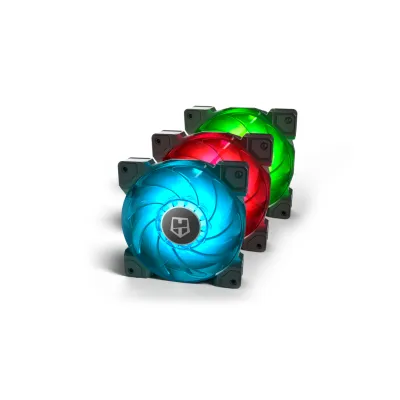 Nox Hummer H-SYNC Pack 3 Ventiladores RGB 120mm