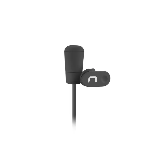 Natec NMI-1351 Micrófono con Pinza Negro