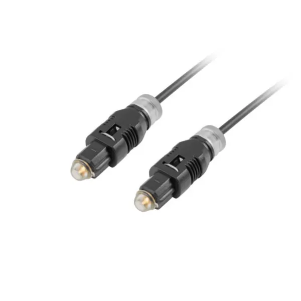 Lanberg CA-TOSL-10CC-0030-BK Cable de fibra óptica e InfiniBand 3 m Toslink Negro