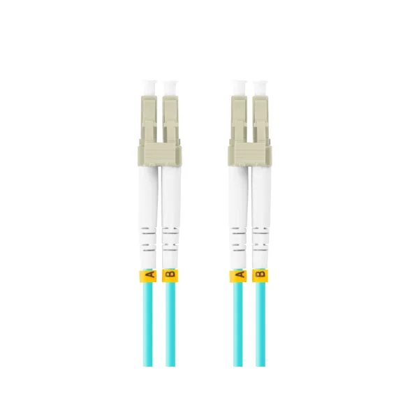 Lanberg FO-LULU-MD31-0030-TQ Cable de fibra óptica e InfiniBand 3 m LC Color aguamarina