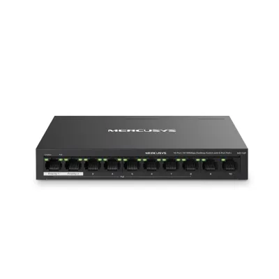 Mercusys MS110P Switch Gestionado 10/100 10 Puertos PoE