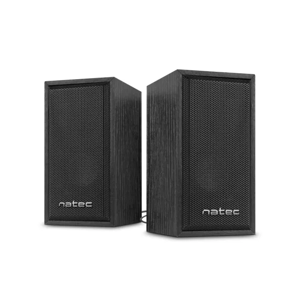 Natec Panther Altavoces 6W RMS 2.0 USB Negro 