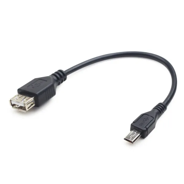 Gembird Cable USB 2.0 a Micro USB Hembra/Macho 15cm Negro