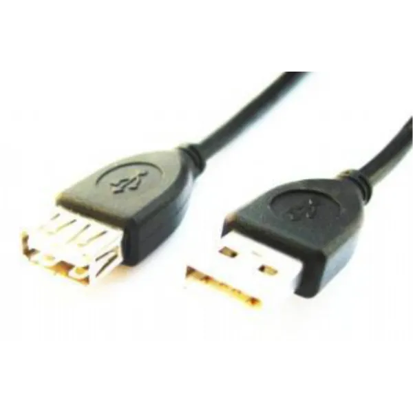 Gembird Cable USB 2.0 AM/AF Alargador Macho/Hembra 3m Negro