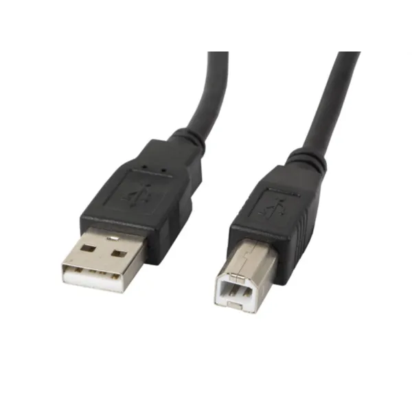 Lanberg Cable USB-A 2.0 a USB-B Macho/Macho con Ferrita 3m Negro