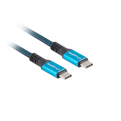 Lanberg CA-CMCM-45CU-0012-BK cable USB USB4 Gen 2x2 0,12 m USB Lanberg CA-CMCM-45CU-0012-BK cable USB USB4 Gen 2x2 0,12 m USB
