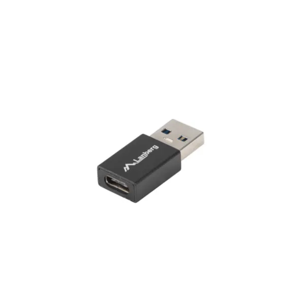 Lanberg Adaptador USB-C 3.1 Hembra a USB-A 3.1 Macho Negro