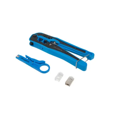 KIT LANBERG NETWORK CON CRIMPADORA Y STRIPPING, CONECTORES RJ45 KIT LANBERG NETWORK CON CRIMPADORA Y STRIPPING, CONECTORES RJ45