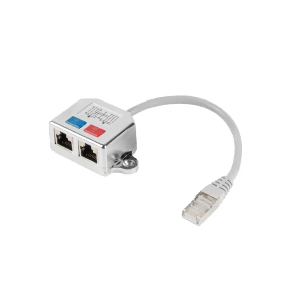 Lanberg AD-0026-S divisor de red Plata