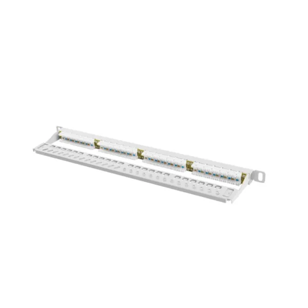 Lanberg PPU6-0024-S Panel de Parcheo 24 Puertos CAT.6 UTP 0.5U 19"