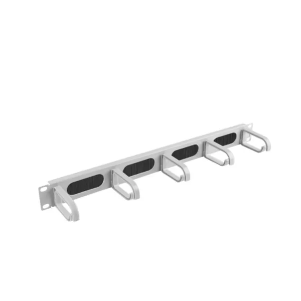 Lanberg Panel Organizador de Cables para Rack 19" 1U Gris