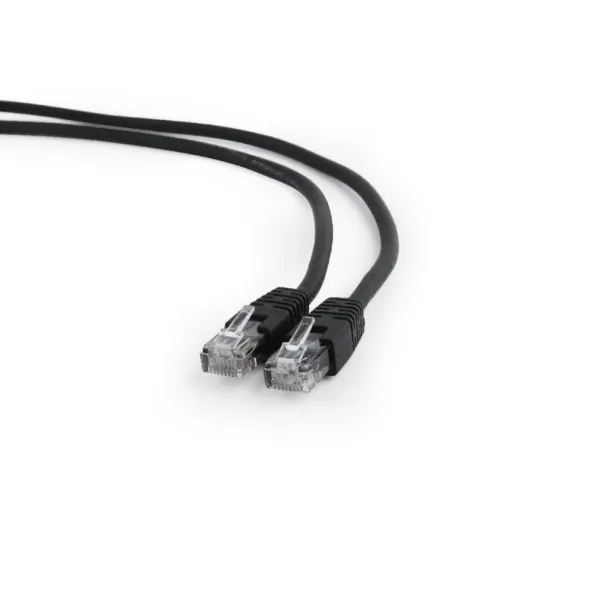 Gembird PP6U-0.5M cable de red Negro 0,5 m Cat6 U/UTP (UTP)
