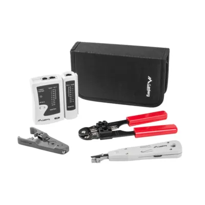 Lanberg KIT DE HERRAMIENTAS PARA REDES NT-0301 - TESTER - Lanberg KIT DE HERRAMIENTAS PARA REDES NT-0301 - TESTER -