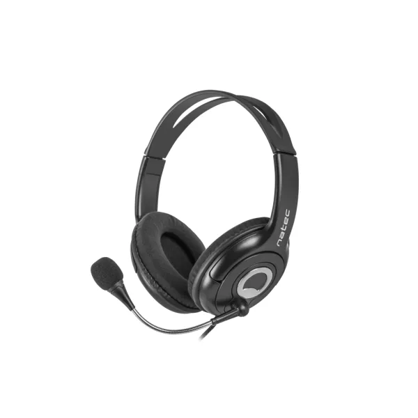Natec Bear 2 Auriculares Negros con Micrófono 