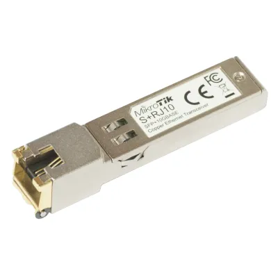Mikrotik S+RJ10 Red Módulo Transceptor 10000 Mbit/s SFP+ Mikrotik S+RJ10 Red Módulo Transceptor 10000 Mbit/s SFP+