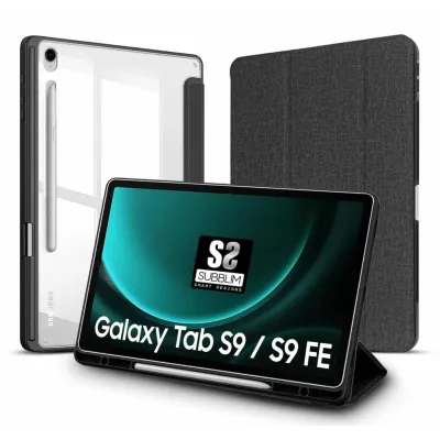 Sublim Clear Shock Case Funda Negra para para Samsung Galaxy