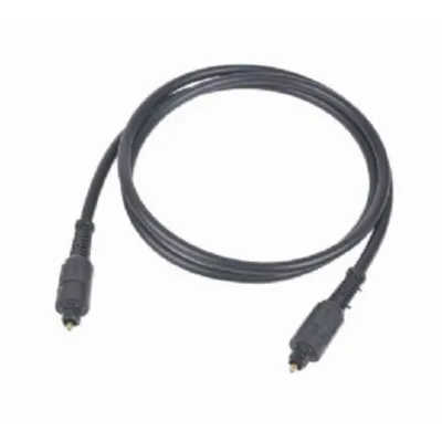 Gembird Toslink, 2m cable de audio Negro Gembird Toslink, 2m cable de audio Negro