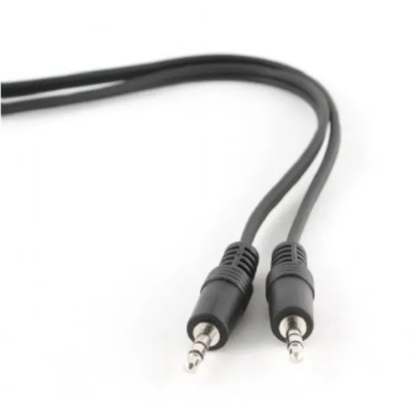 Gembird 1.2m, 3.5mm/3.5mm, M/M cable de audio 1,2 m 3,5mm Negro