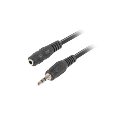 Lanberg CA-MJFJ-10CC-0015-BK cable de audio 1,5 m 3,5mm Negro Lanberg CA-MJFJ-10CC-0015-BK cable de audio 1,5 m 3,5mm Negro