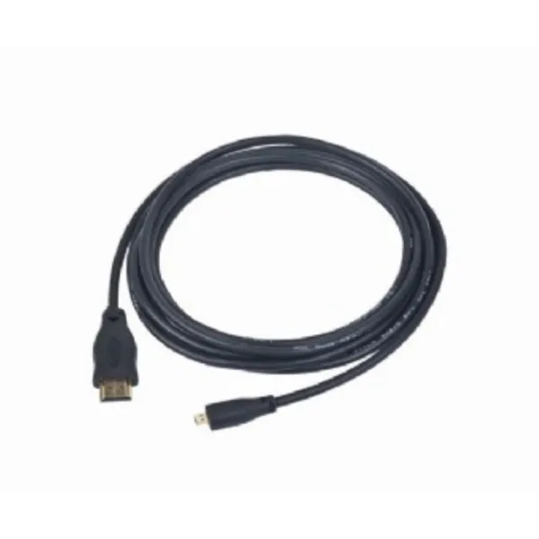 Gembird Cable HDMI 2.0 a Micro HDMI Conector Chapado en Oro Macho / Macho 1.8m Negro