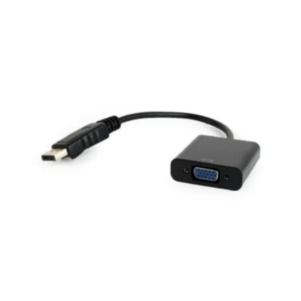 Gembird A-DPM-VGAF-02 adaptador de cable de vídeo 0,15 m VGA (D-Sub) DisplayPort Negro