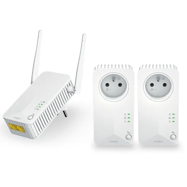 Strong Powerline Wi-Fi 600 Triple Pack PLC 600Mbit/s