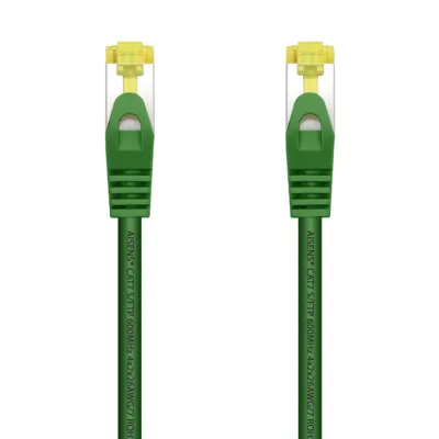 Aisens Cable de Red S/FTP RJ45 Cat.7 25cm Verde Aisens Cable de Red S/FTP RJ45 Cat.7 25cm Verde