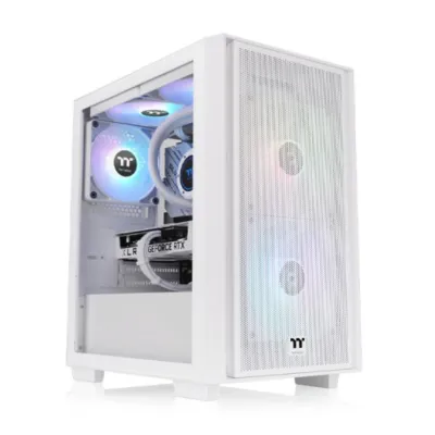 Thermaltake Versa H16 TG ARGB Micro Torre Blanco Thermaltake Versa H16 TG ARGB Micro Torre Blanco
