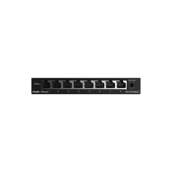 Ruijie Networks RG-ES208GC Switch 8 Puertos Gestionado L2 Gigabit Ethernet Gris