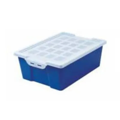 CAJA DE PLASTICO MULTIUSO CD/DVD 18L CAJA DE PLASTICO MULTIUSO CD/DVD 18L