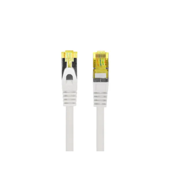 Lanberg Cable de Red RJ45 Cat.6A S/FTP 0.5m Gris 