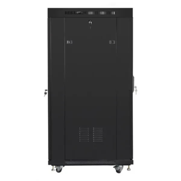 Lanberg FF01-6827-23BL armario rack 27U Rack o bastidor independiente Negro