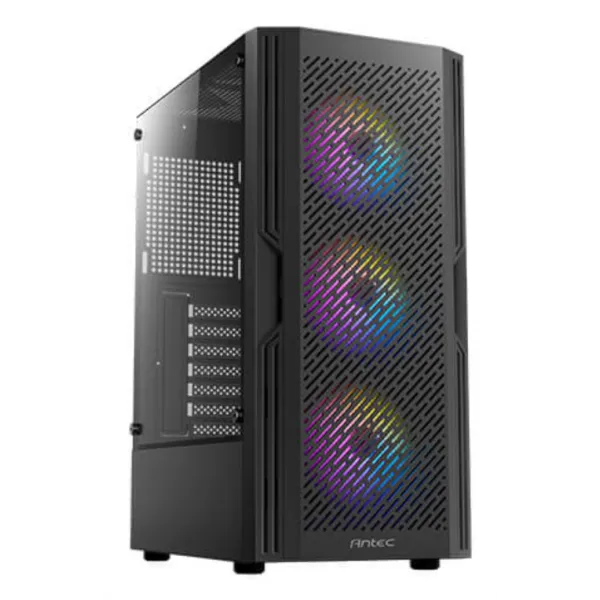 Antec AX20 Midi Tower Cristal Templado USB 3.0 FRGB Negra