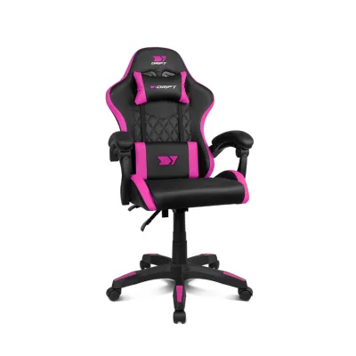 DRIFT DR35 Silla Gaming Negra/Rosa Fucsia