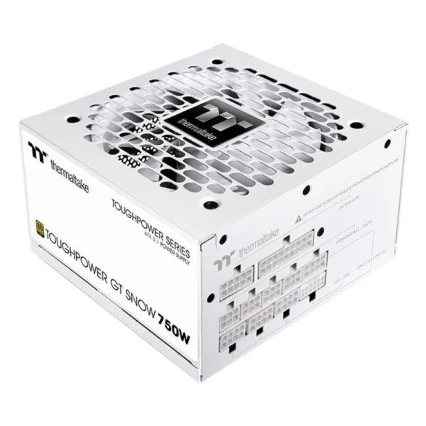 Thermaltake Toughpower GT SNOW 750W Blanco nieve PCIe 5.0 ATX 3.1 80 PLUS Gold Full Modular