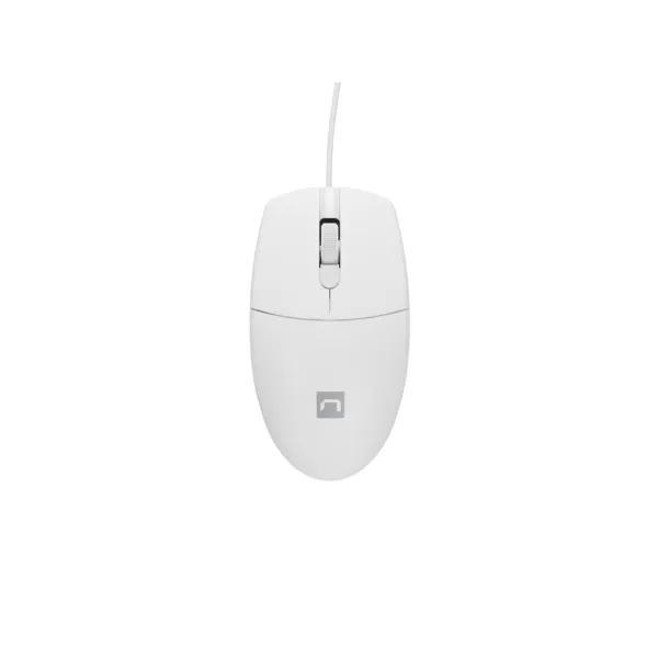RATON NATEC RUFF 2 1000DPI OPTICO BLANCO